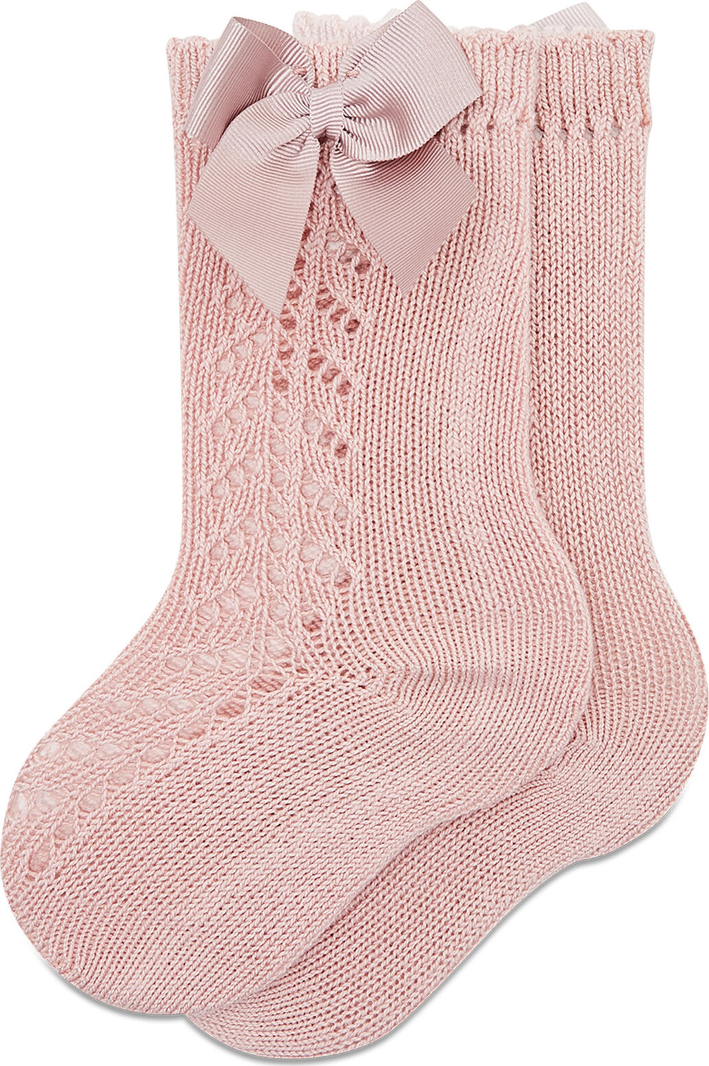 Vysoké detské ponožky Condor 2.599/2 Pale Pink 0526