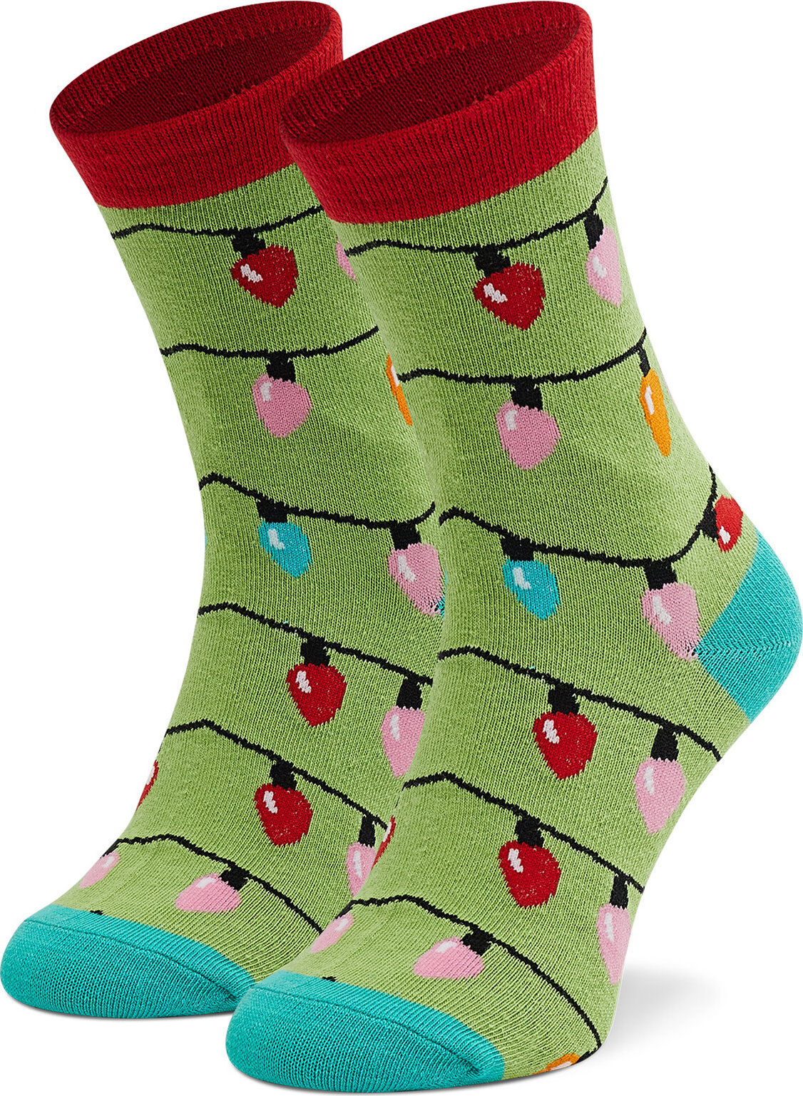 Vysoké detské ponožky Dots Socks DTS-SX-473-Z Zelená