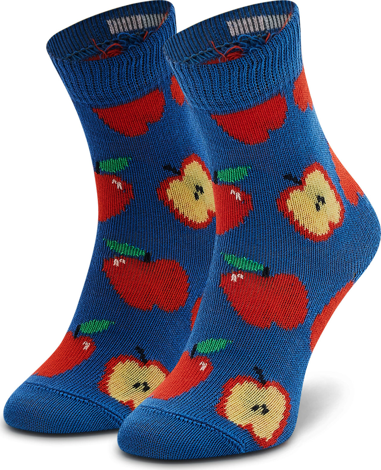 Vysoké detské ponožky Happy Socks KAPP01-6300 Tmavomodrá