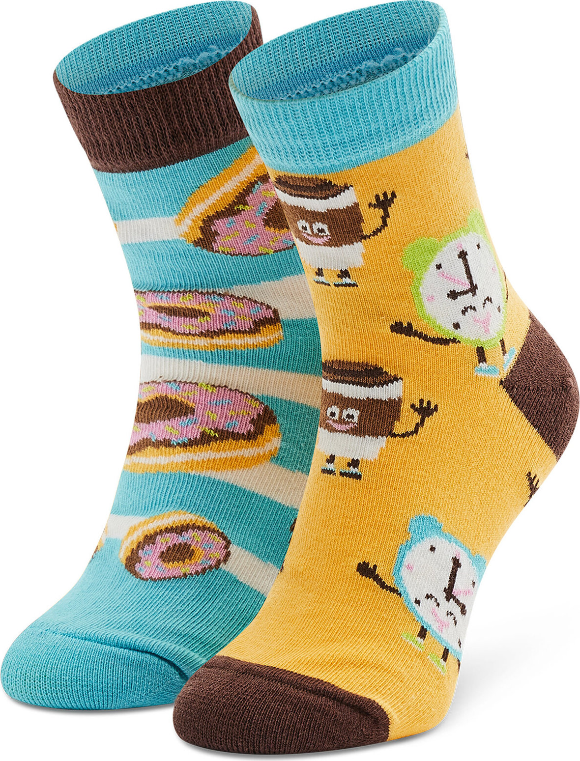 Vysoké detské ponožky Todo Socks Donut Heaven Multicolor