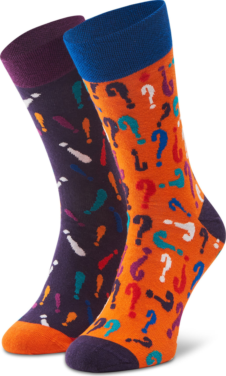 Vysoké pánske ponožky Dots Socks D20WF-SX-034-X Farebná