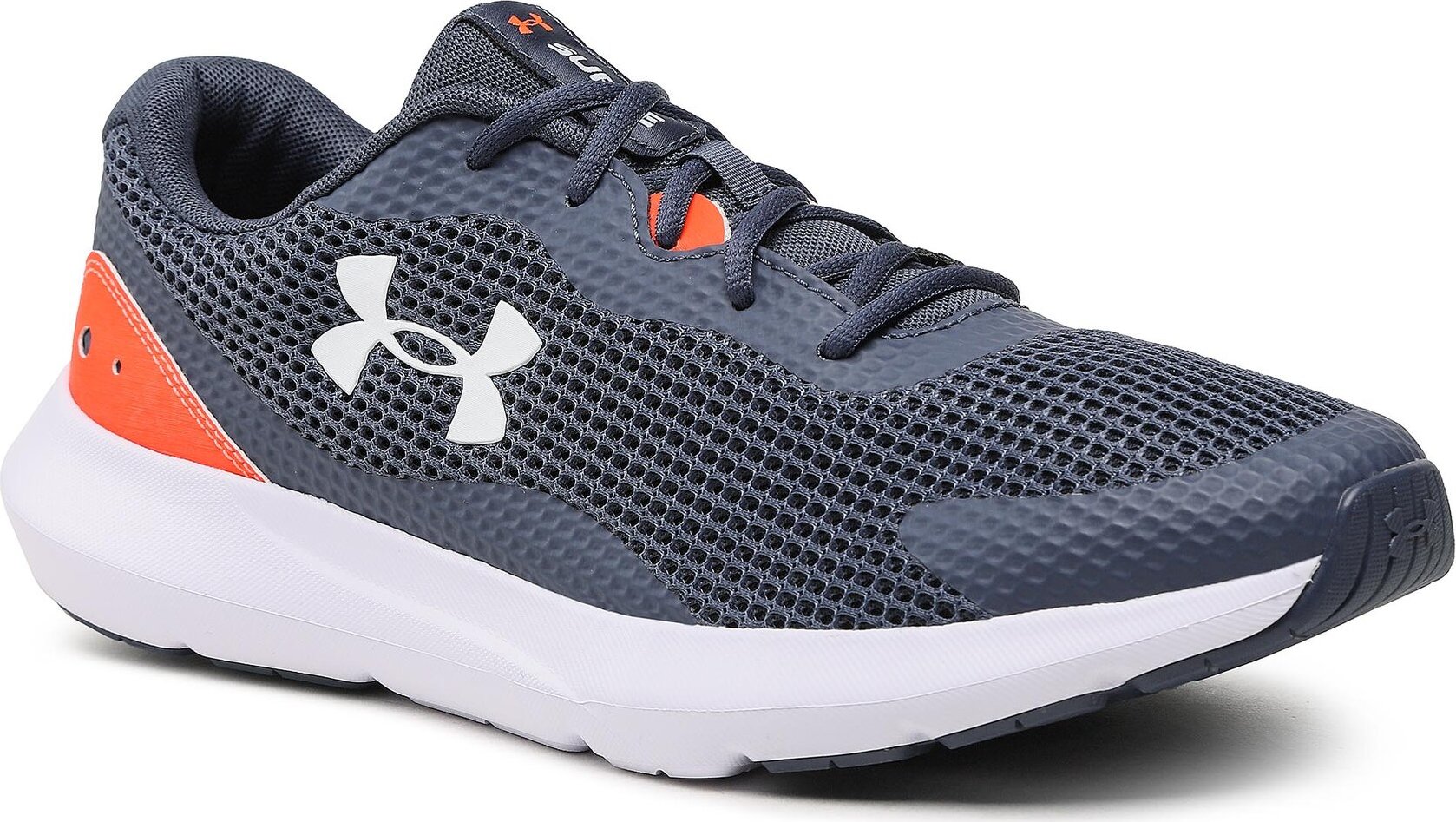 Boty Under Armour UA Surge 3 3024883-404 Down Pour Gray/Afterburn/White