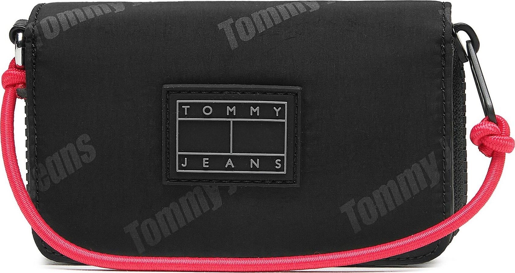 Dámská peněženka Tommy Jeans Tjw Skater Girl Wallet AW0AW15928 New Charcoal Print 0IM