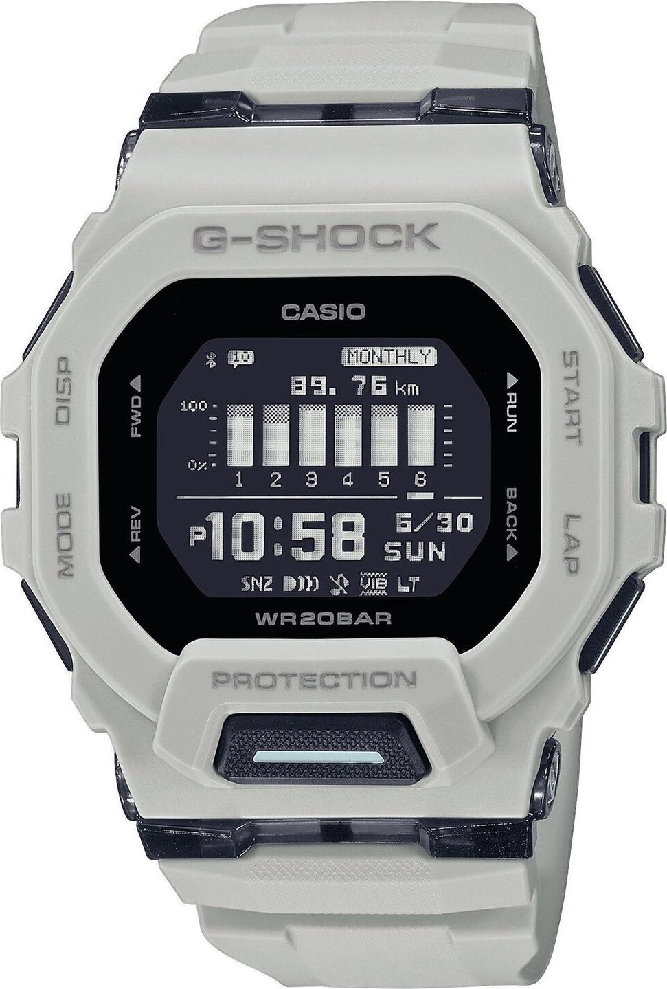 Hodinky G-Shock GBD-200UU-9ER White/White