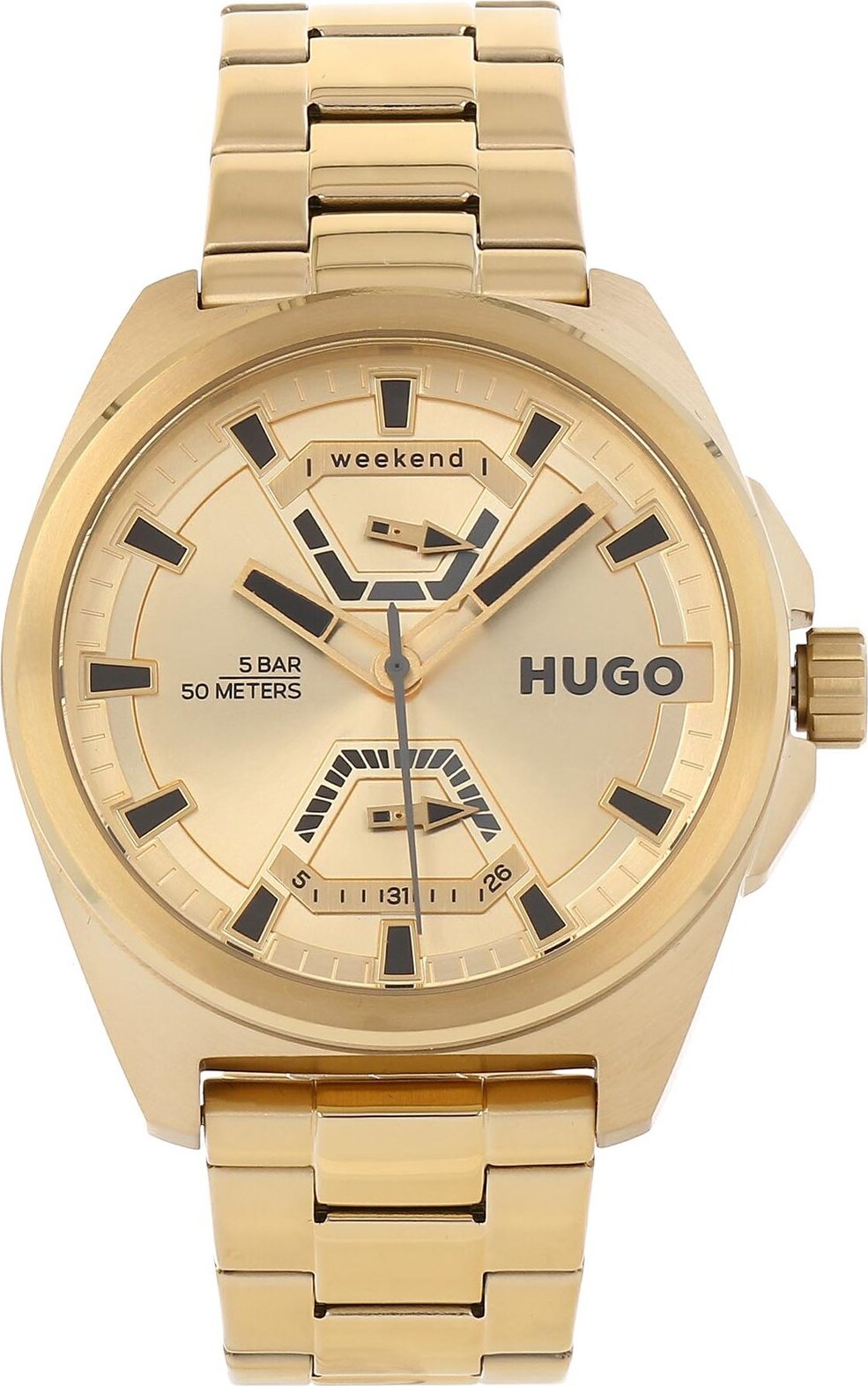 Hodinky Hugo Expose 1530243 Gold/Gold