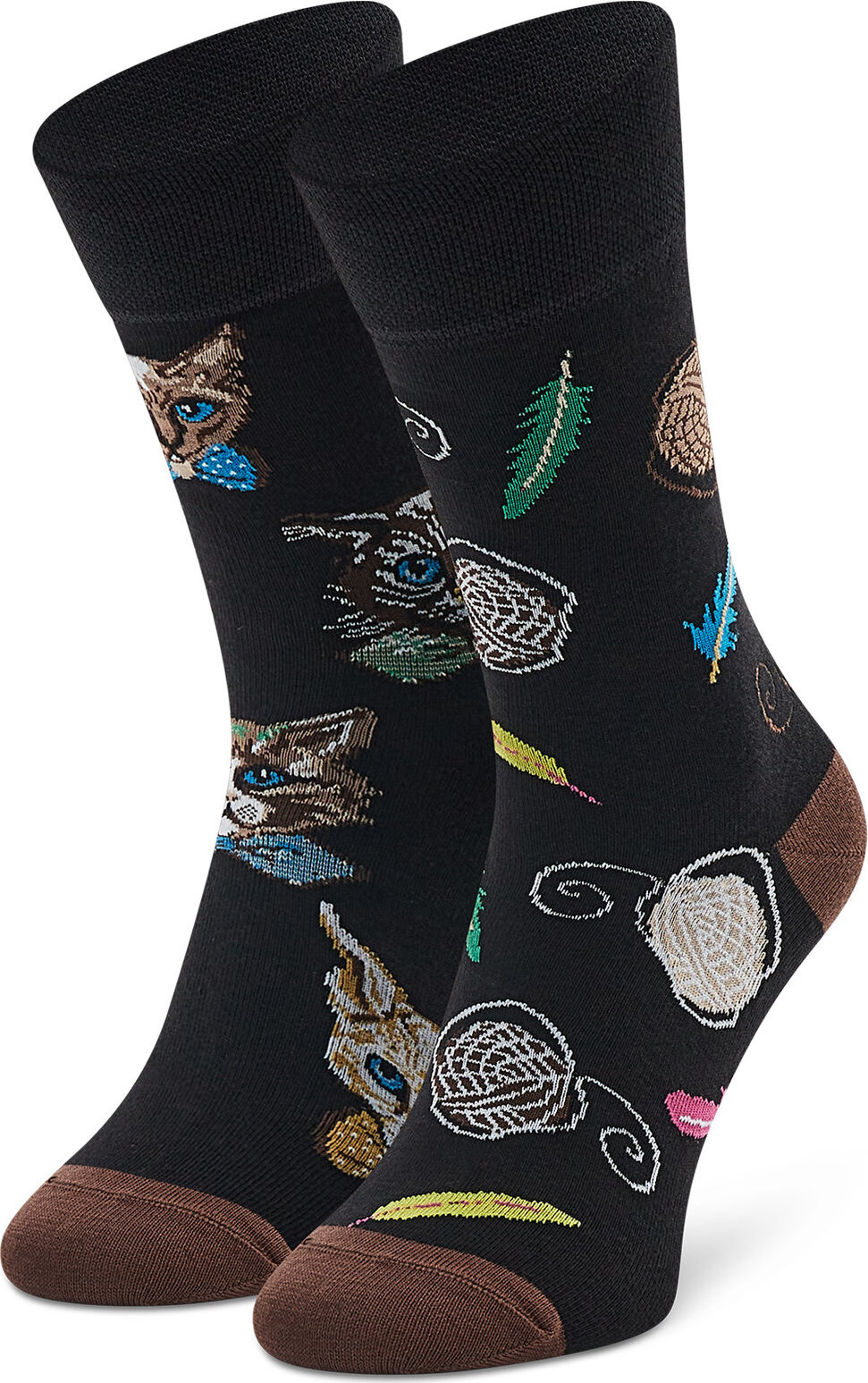 Klasické ponožky Unisex Todo Socks Cat In A Bow Tie Multicolor