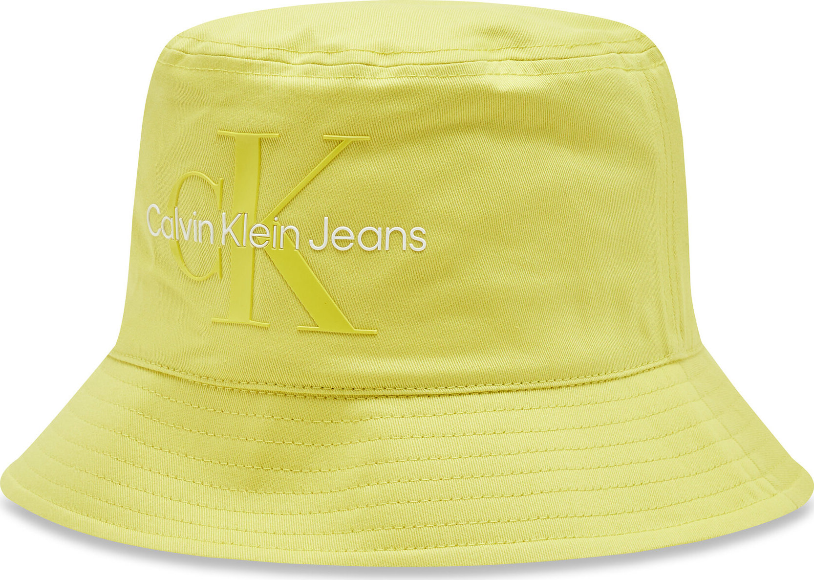 Klobouk Calvin Klein Jeans Bucket Monogram K60K610715 Yellow LAE