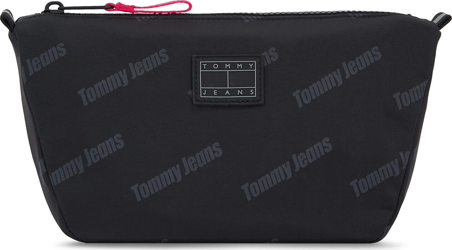 Kosmetický kufřík Tommy Jeans Tjw Skater Girl Washbag AW0AW15929 New Charcoal Print 0IM