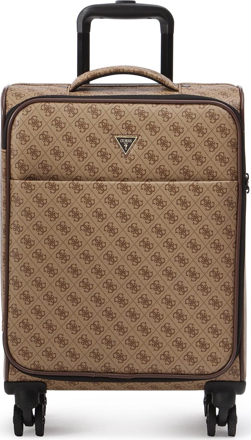 Malý textilní kufr Guess TMVZLS P3301 BBO