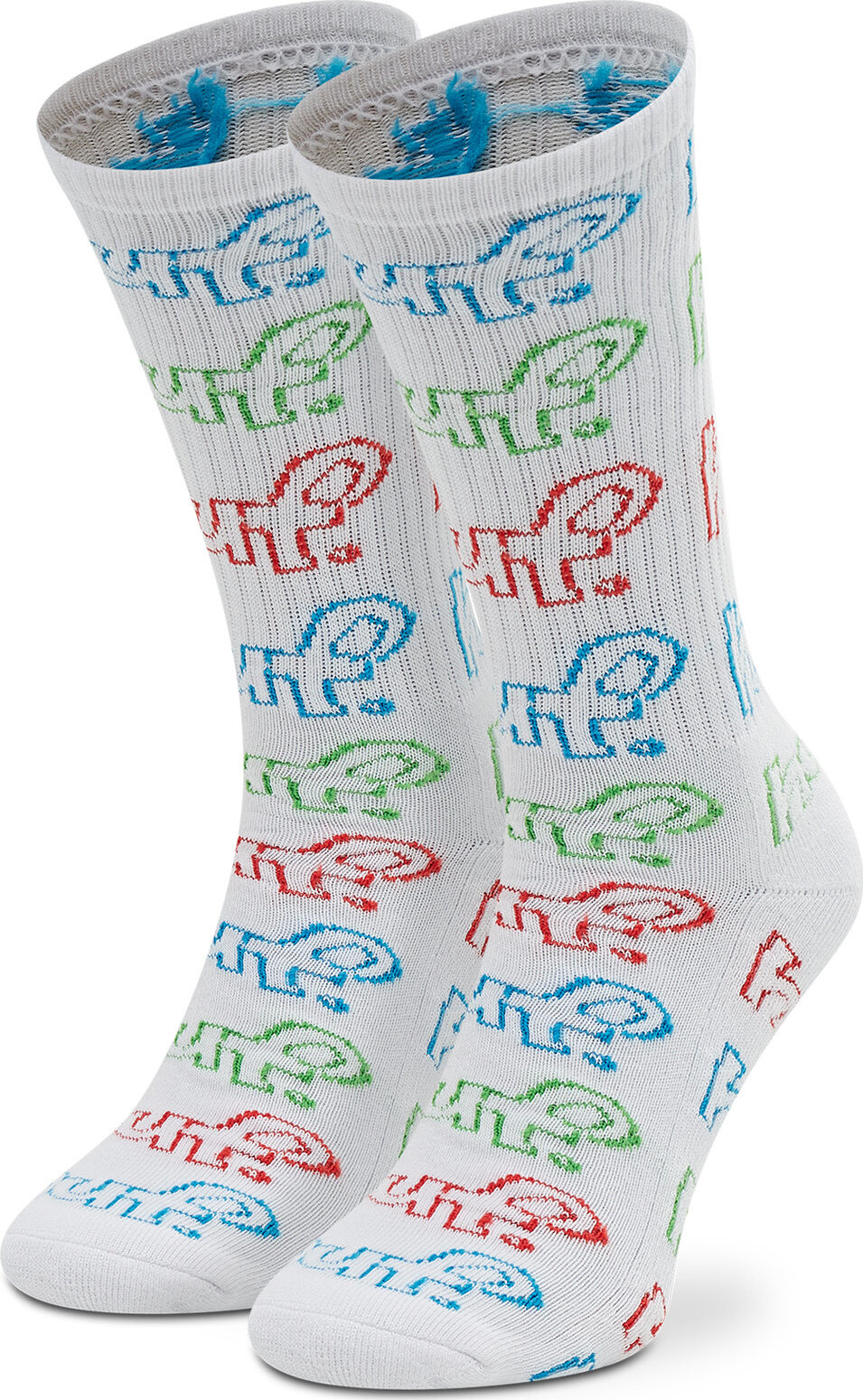 Pánské klasické ponožky HUF Drop Out SK00641 r. OS White