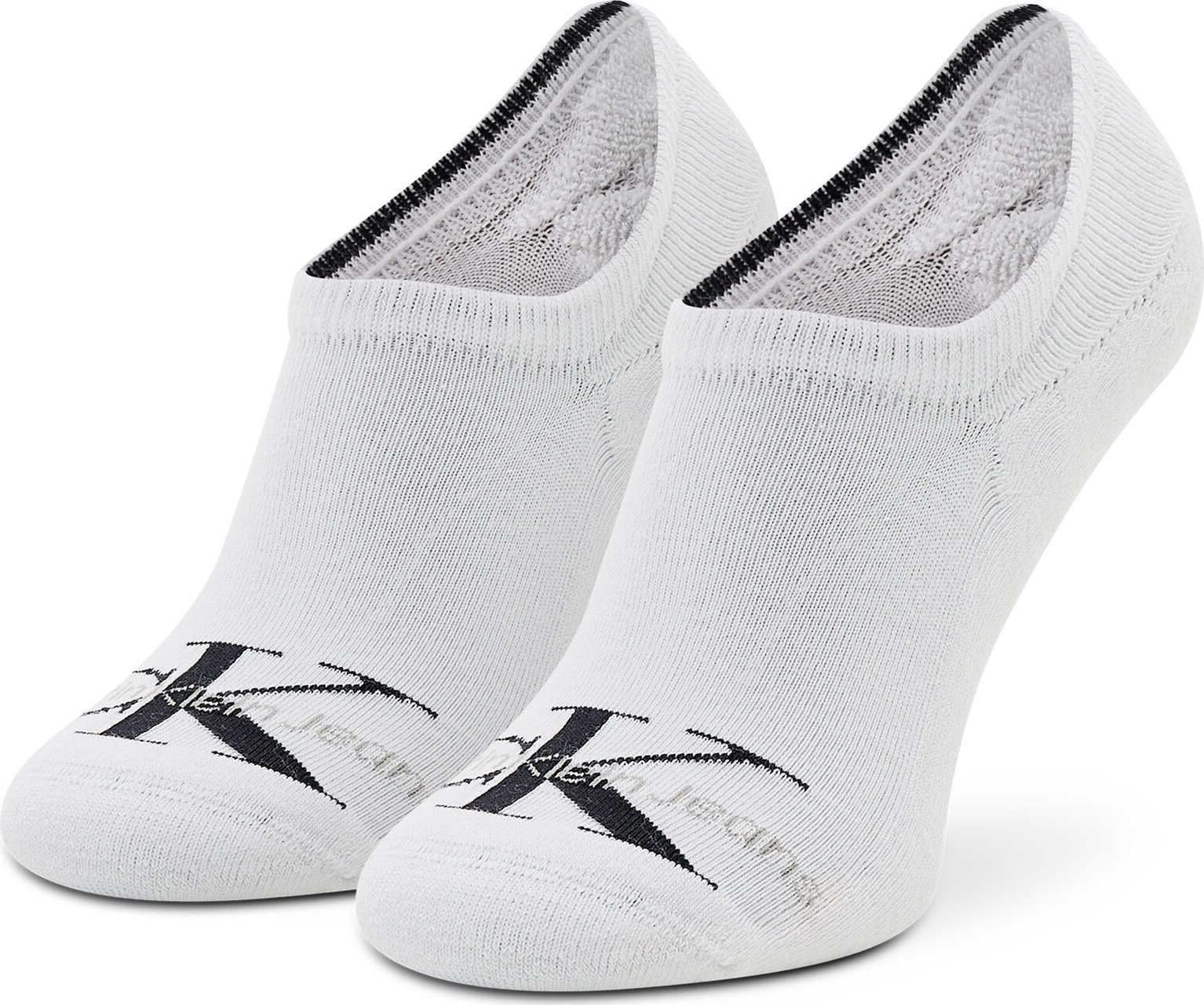 Pánské kotníkové ponožky Calvin Klein Jeans 701218733 White 001