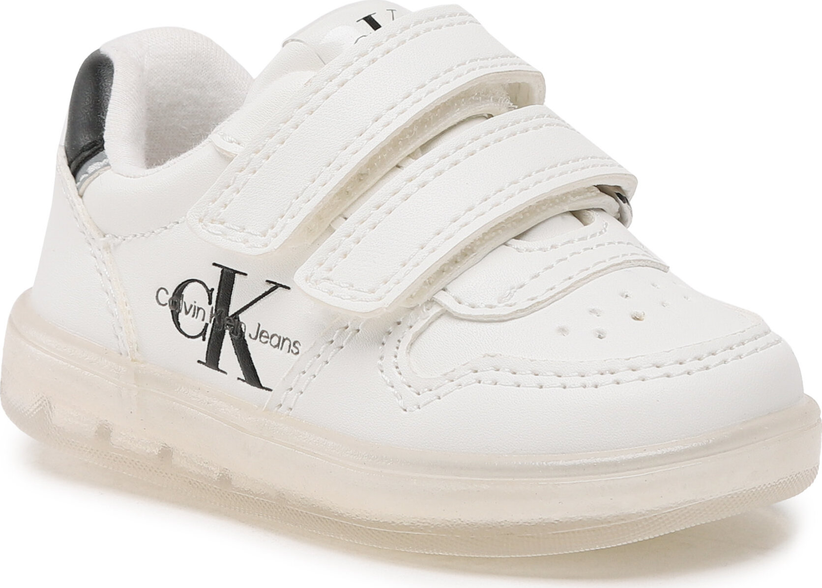 Sneakersy Calvin Klein Jeans V1X9-80546-1355 S White 100