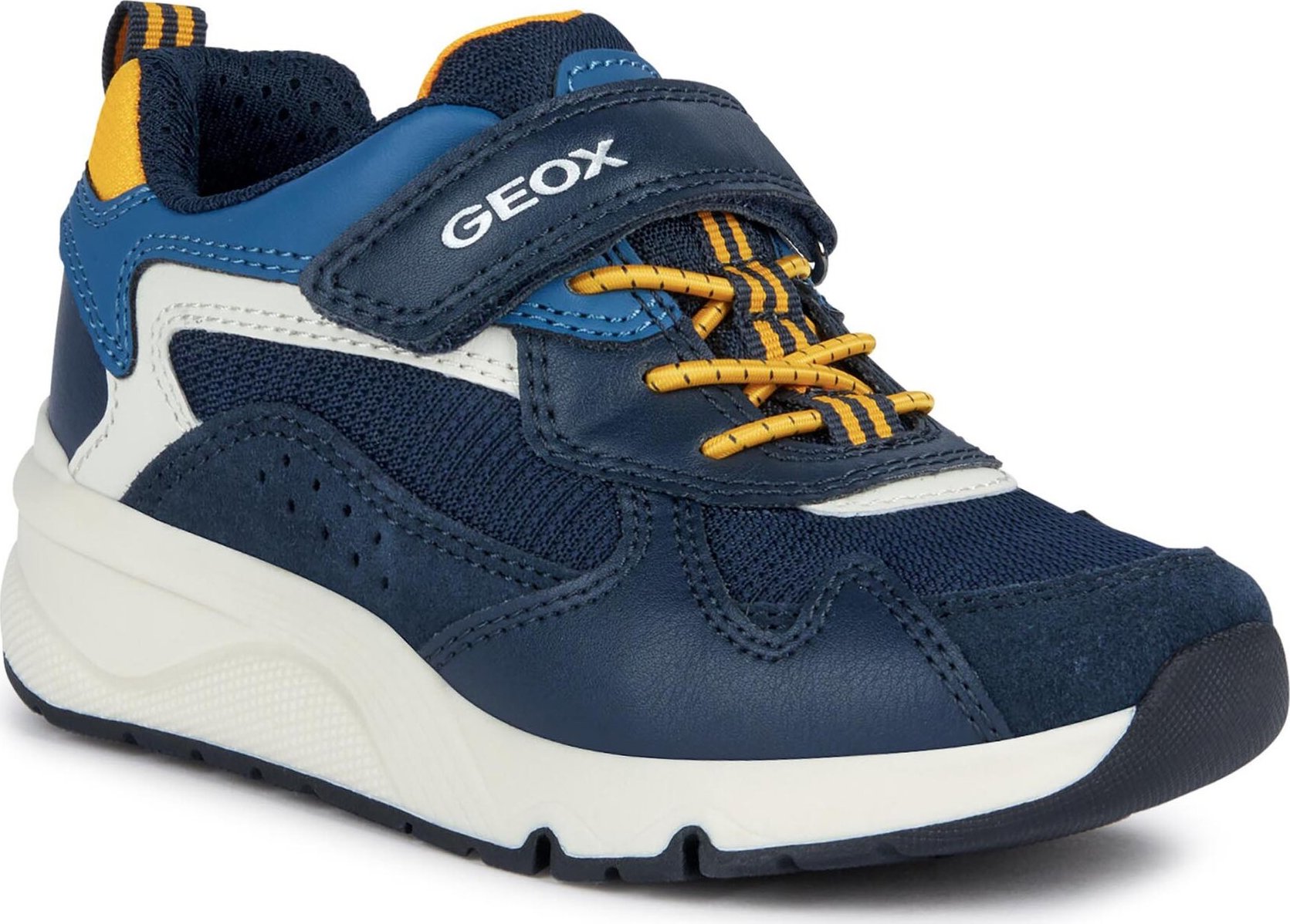 Sneakersy Geox J Rooner Boy J36H0A 01122 C0657 M Navy/Yellow