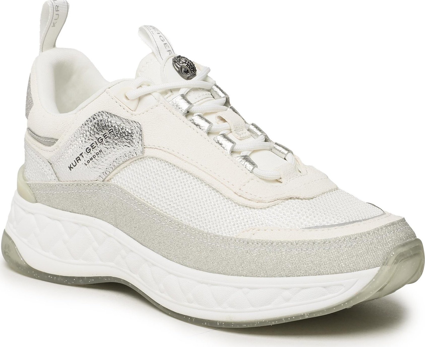 Sneakersy Kurt Geiger Kensington Sneaker 9820015169 White/Comb