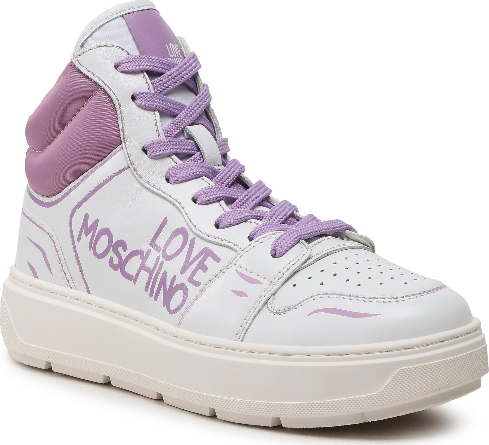Sneakersy LOVE MOSCHINO JA15264G1GIAA10C Bianco