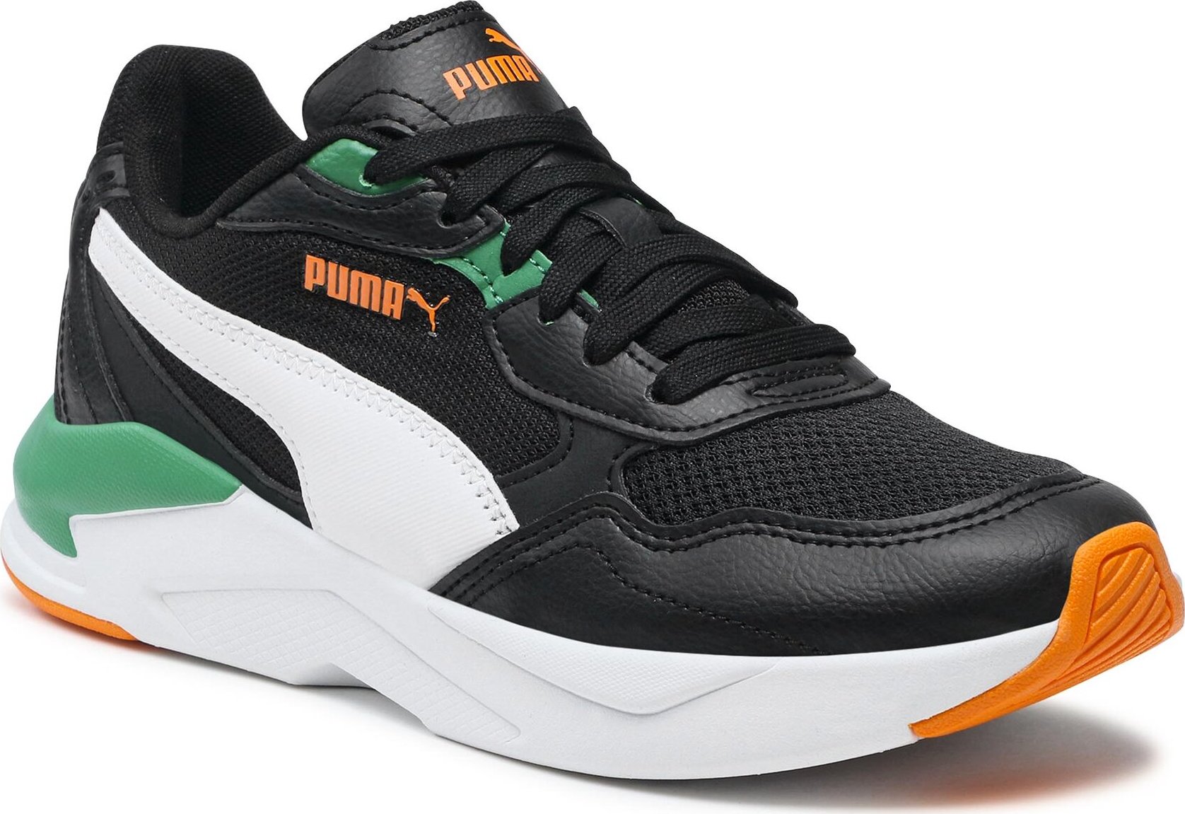 Sneakersy Puma X-Ray Speed Lite Jr 385524 19 Puma Black-Puma White-Pumpkin Pie