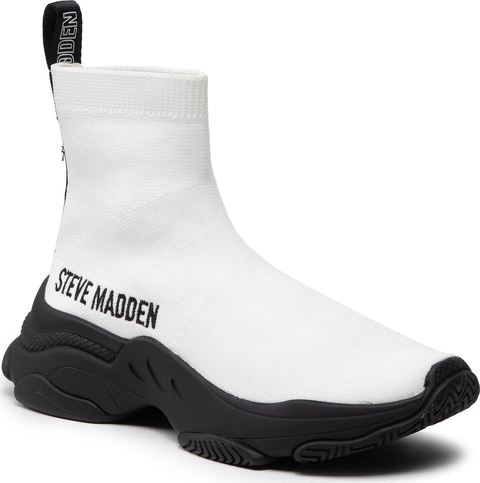 Sneakersy Steve Madden Master SM11001442-04004-148 White/Black