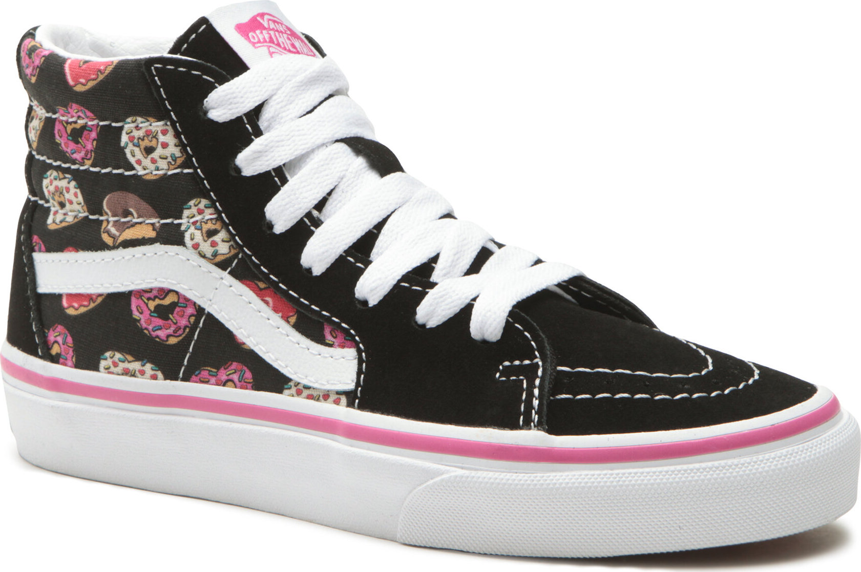 Sneakersy Vans Sk8-Hi VN000D5FB9P1 Love Vans Black/Pink