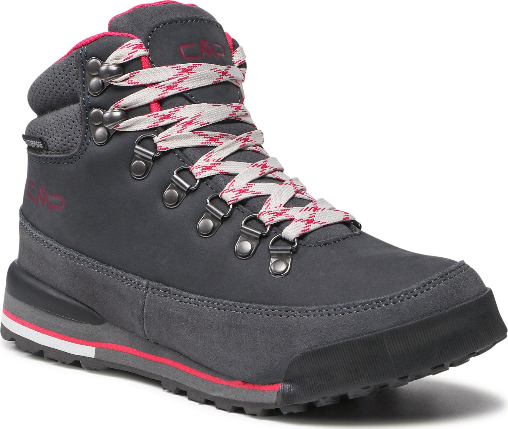 Trekingová obuv CMP Heka Wmn Hiking Shoes Wp 3Q49556 Titanio/Begonia