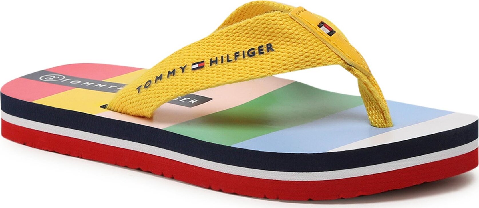 Žabky Tommy Hilfiger Multicolor Flip Flop T3X8-32922-0058 M Yellow 200