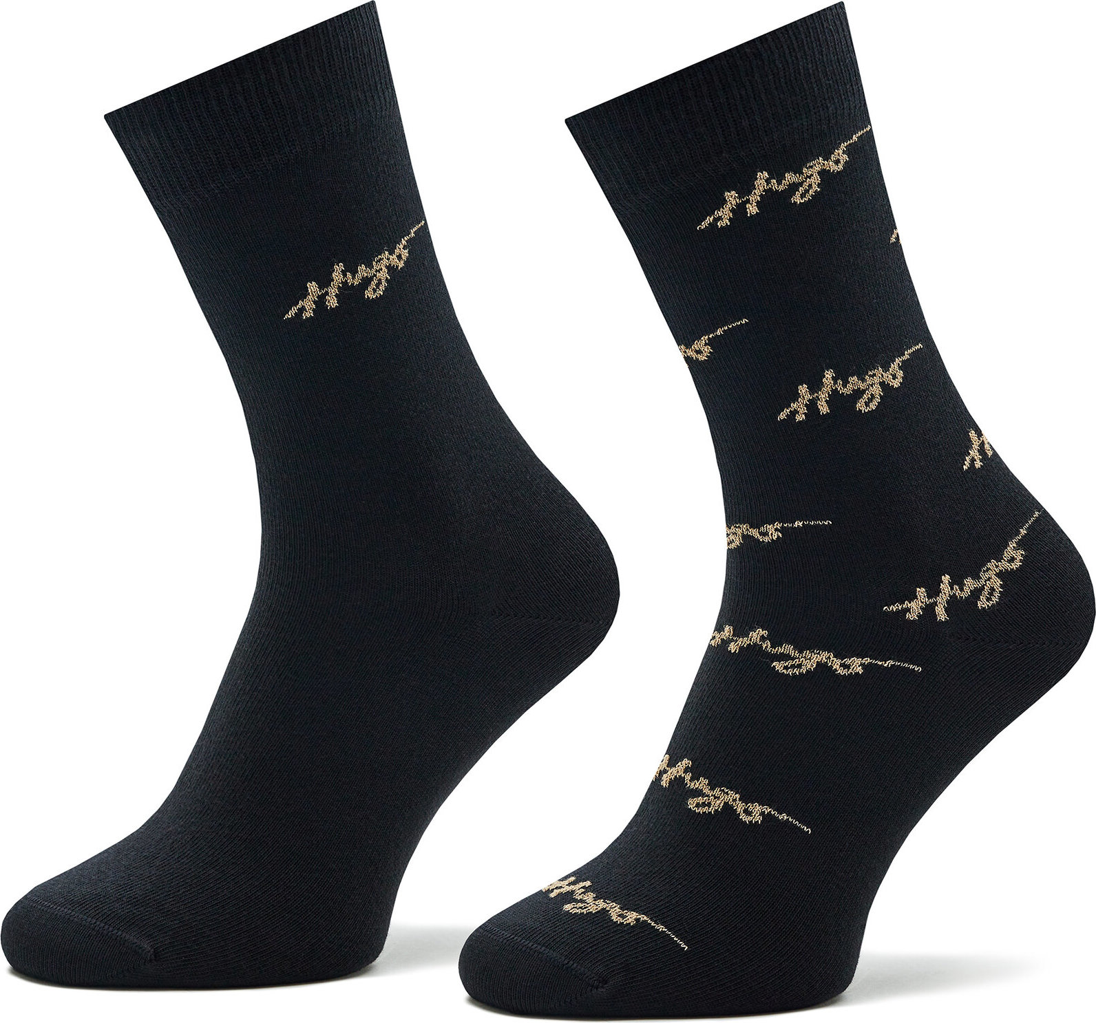 Dámské klasické ponožky Hugo 50491387 Black