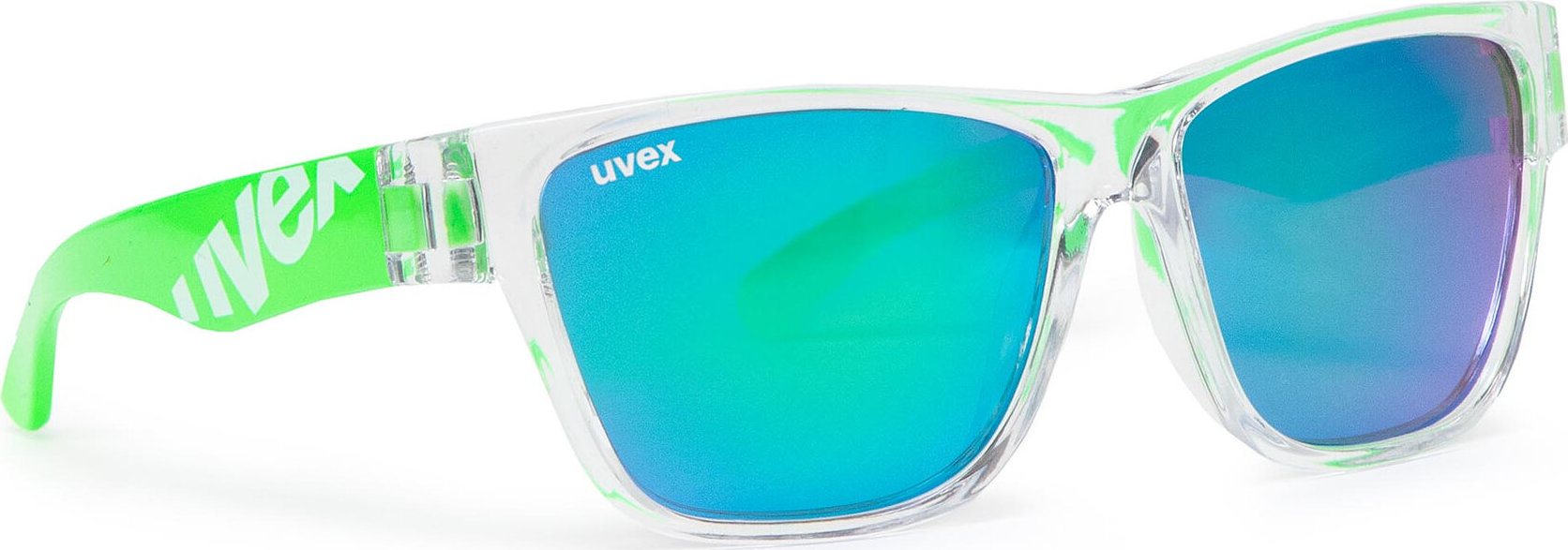 Dětské sluneční brýle Uvex Sportstyle 508 S5338959716 Clear Green