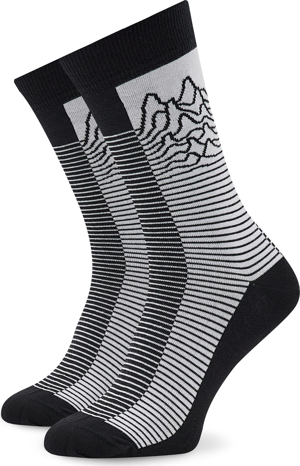 Klasické ponožky Unisex Stereo Socks Exotic Delights Černá