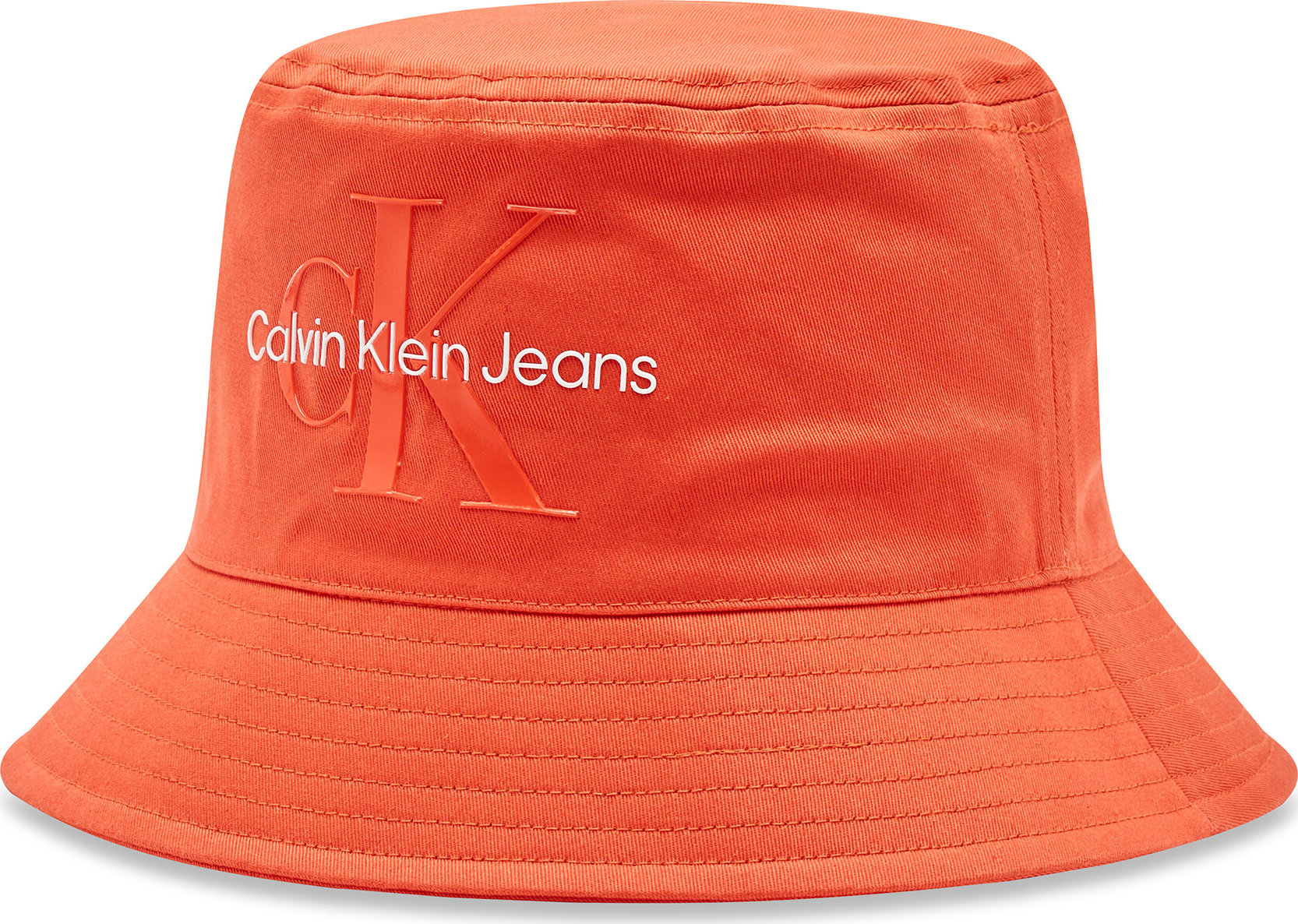 Klobouk Calvin Klein Jeans Bucket Monogram K60K610715 Red XBS