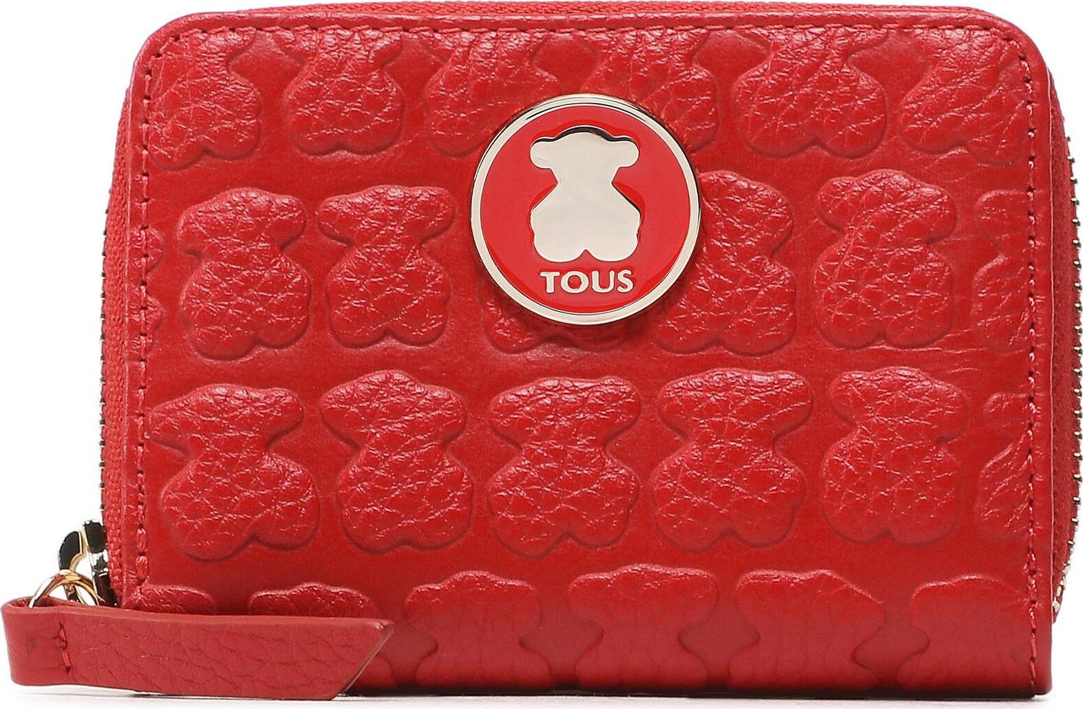 Malá dámská peněženka TOUS Monedero M. Sherton 2001145117 Rojo