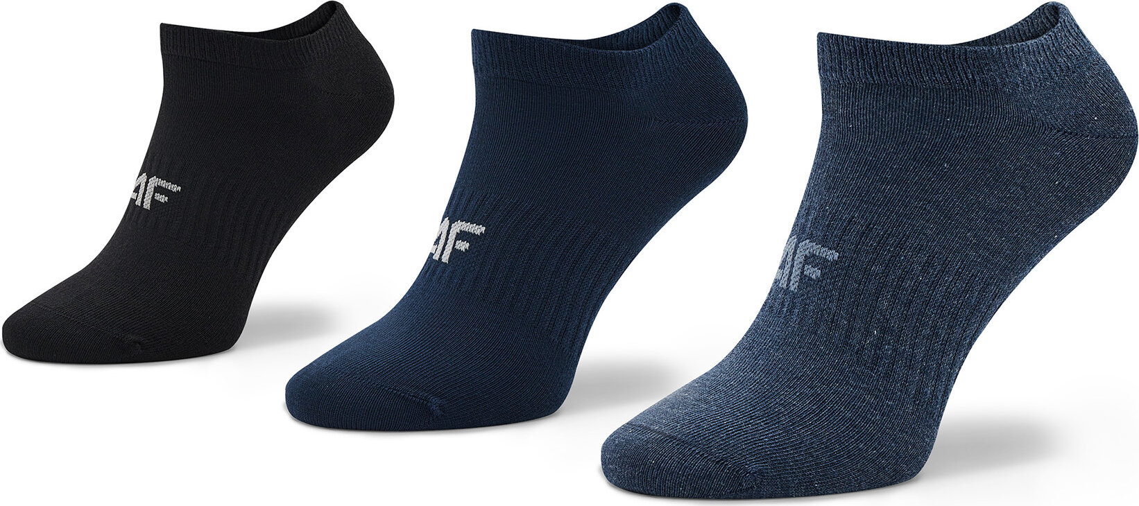 Sada 3 párů dámských nízkých ponožek 4F H4Z22-SOM301 92S