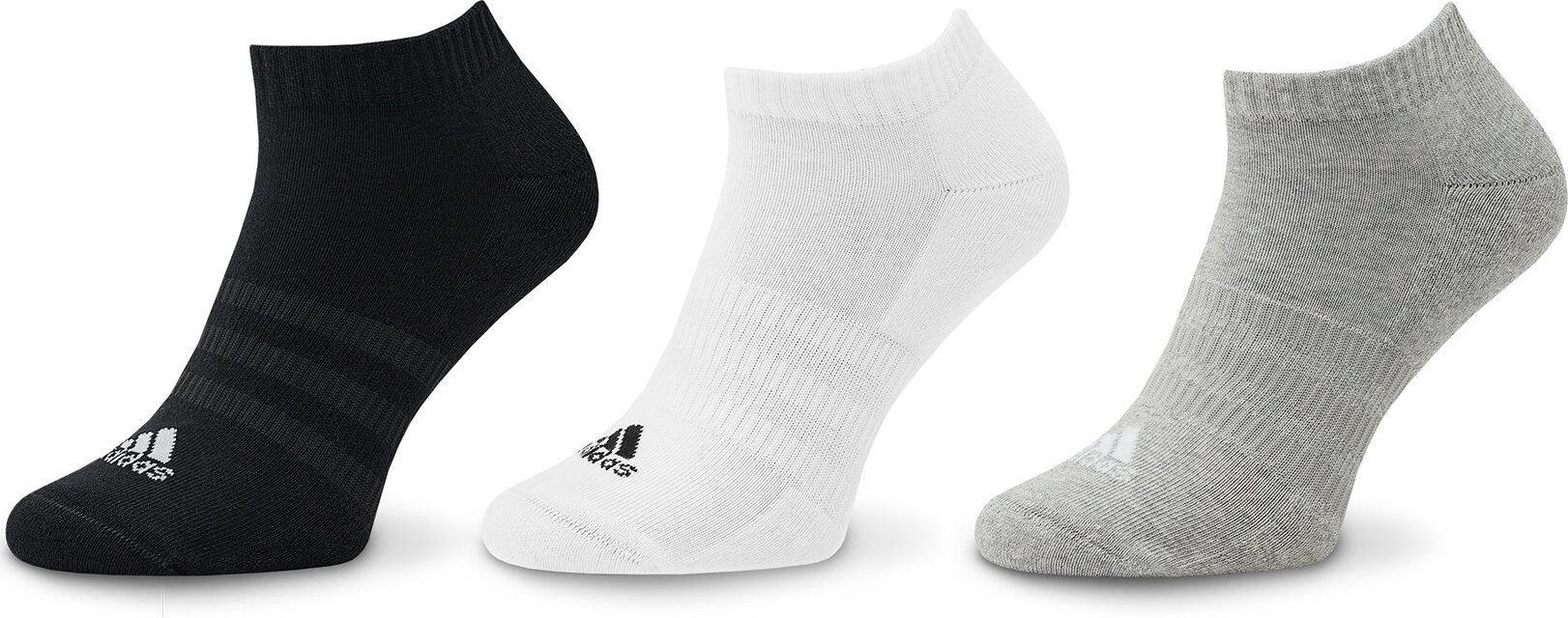 Sada 3 párů nízkých ponožek unisex adidas IC1333 Barevná