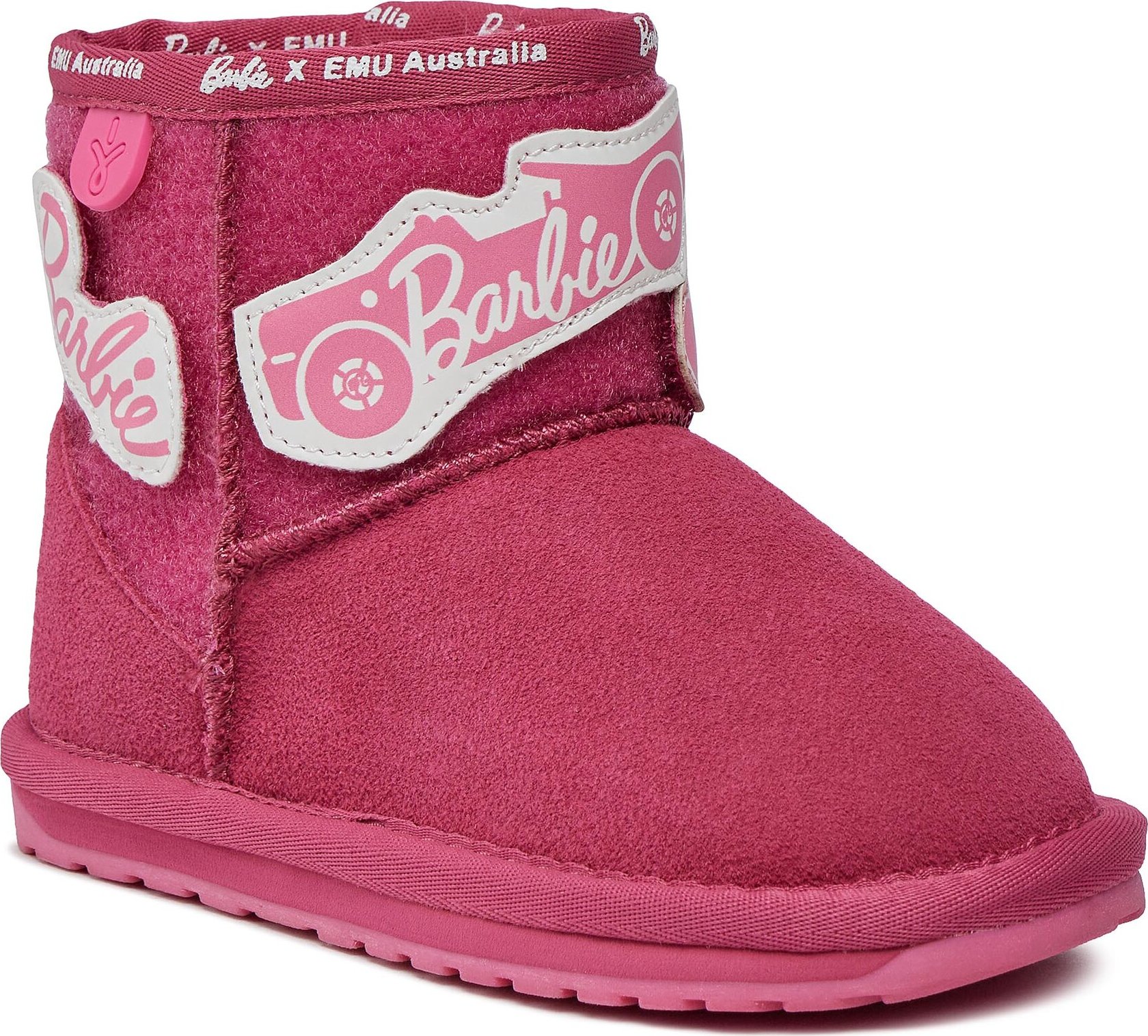 Kozačky EMU Australia Wallaby Mini Play K12748 Barbie Pink