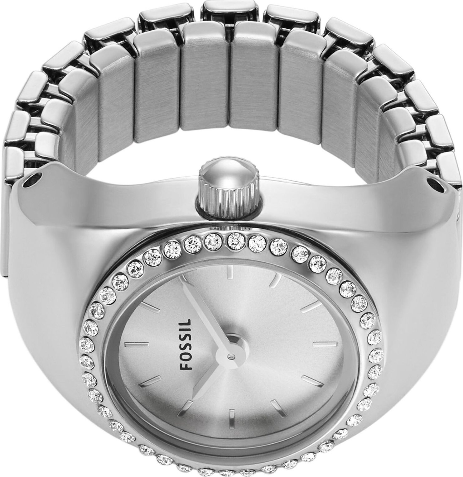Hodinky Fossil Watch Ring ES5321 Silver/Silver