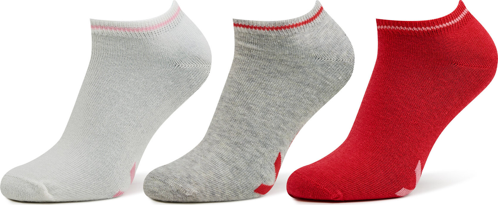 Sada 3 párů dětských nízkých ponožek United Colors Of Benetton 6AO307032 915