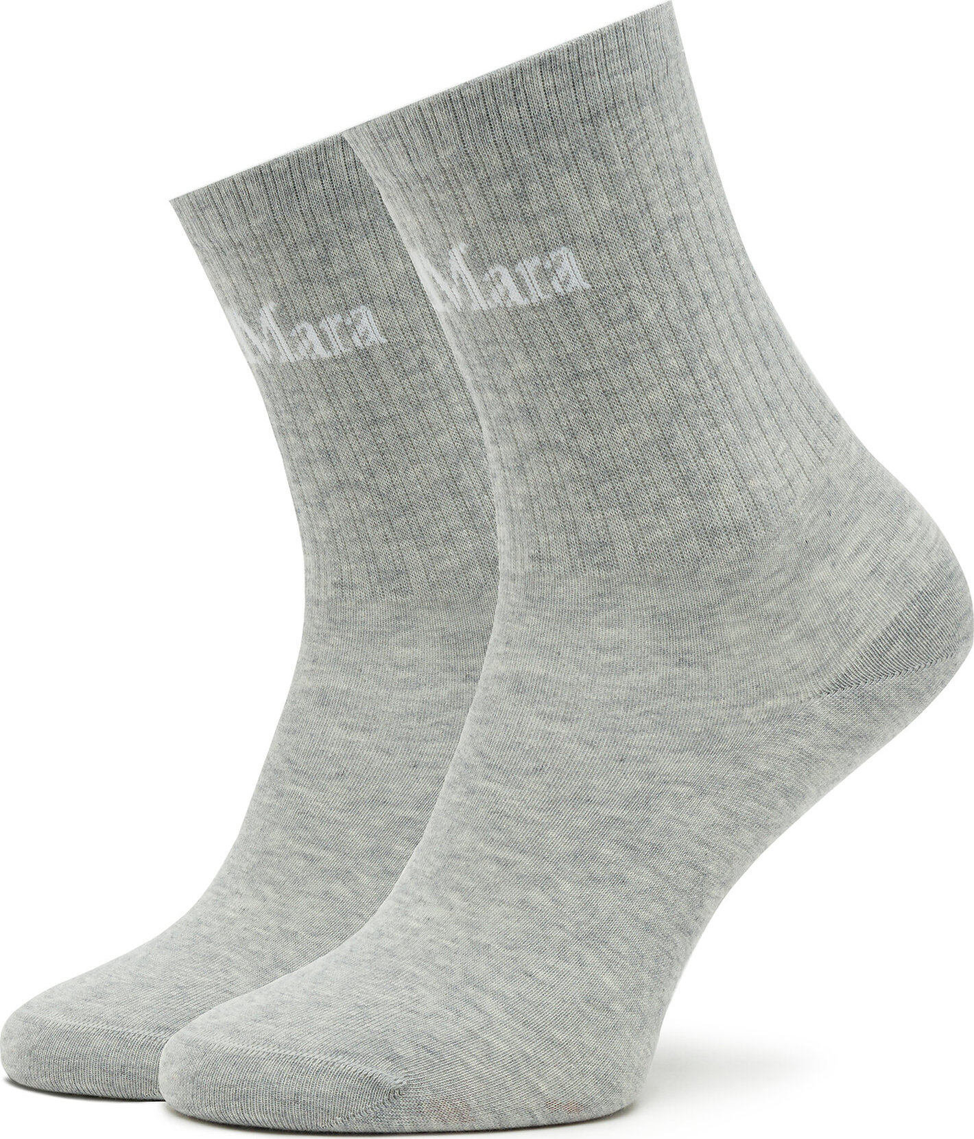 Dámské klasické ponožky Max Mara Leisure Comodo 2335560136600 Light Grey