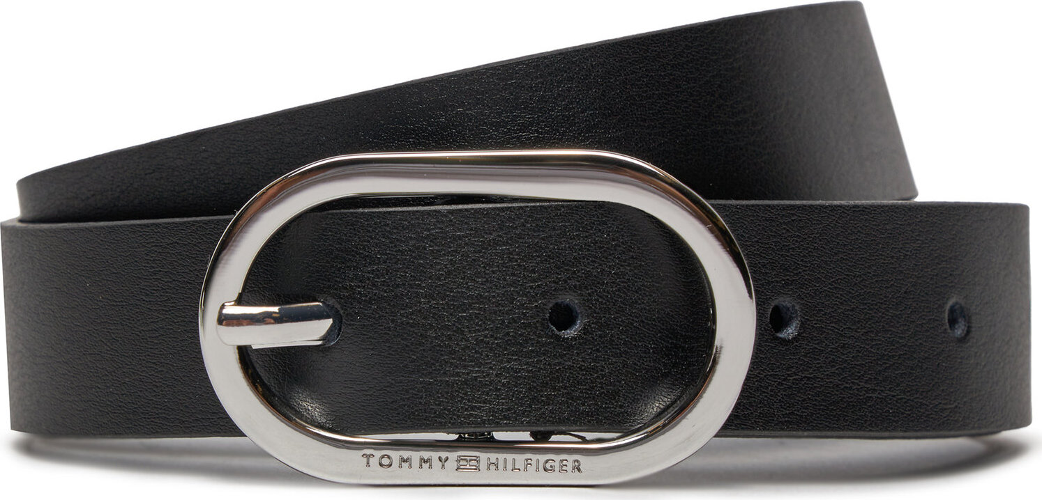 Dámský pásek Tommy Hilfiger Chic 2.5 AW0AW16189 Black BDS