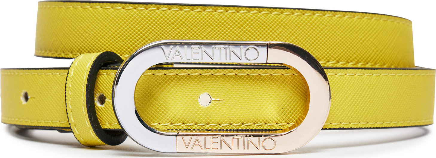 Dámský pásek Valentino Bercy VCS7LM56 Lime/Oro V54