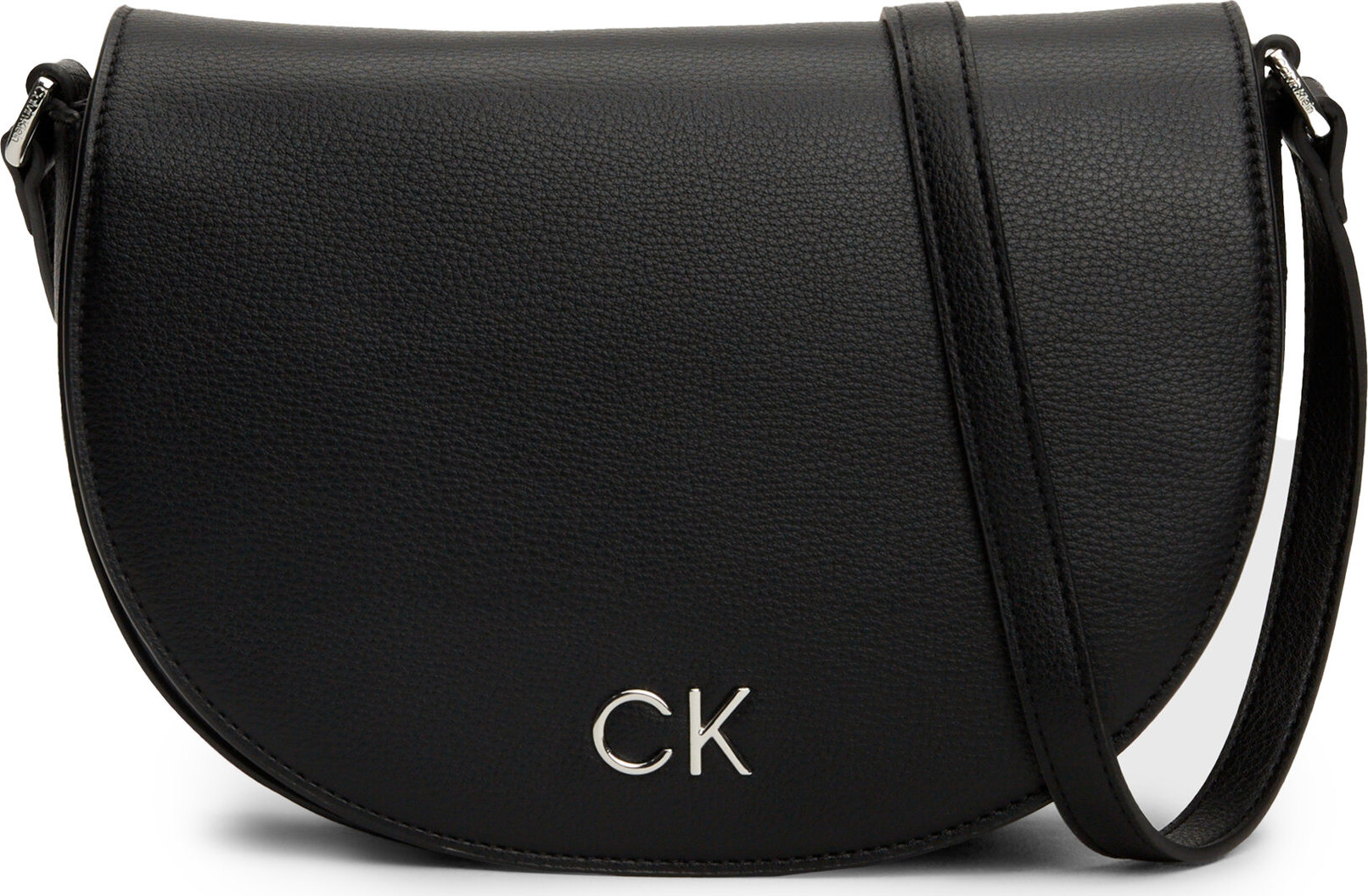 Kabelka Calvin Klein Ck Daily Saddle Bag Pebble K60K611679 Ck Black BEH