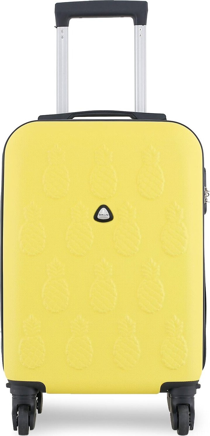 Kabinový kufr Semi Line T5619-2 Žlutá