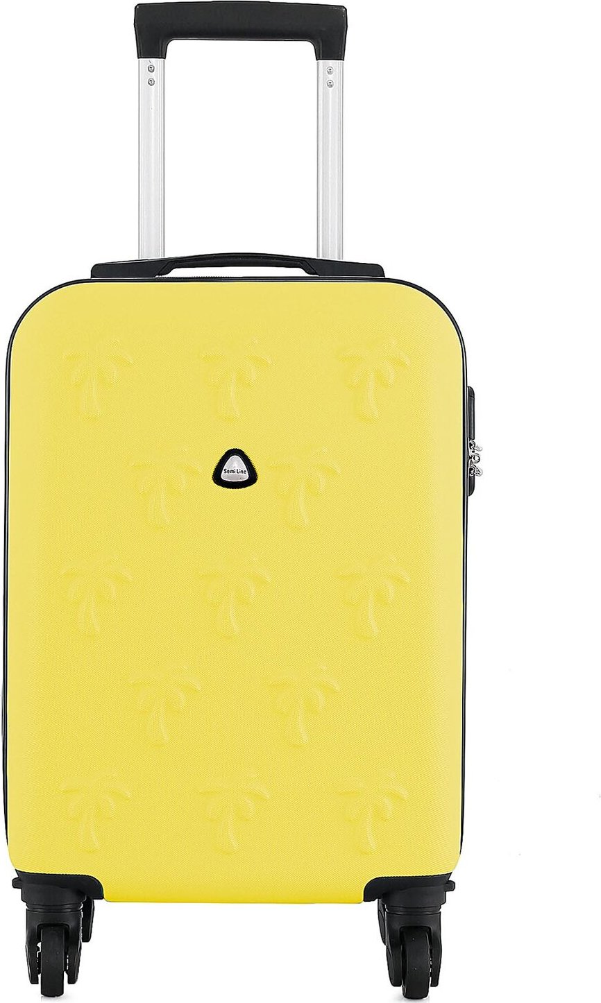 Kabinový kufr Semi Line T5629-2 Žlutá