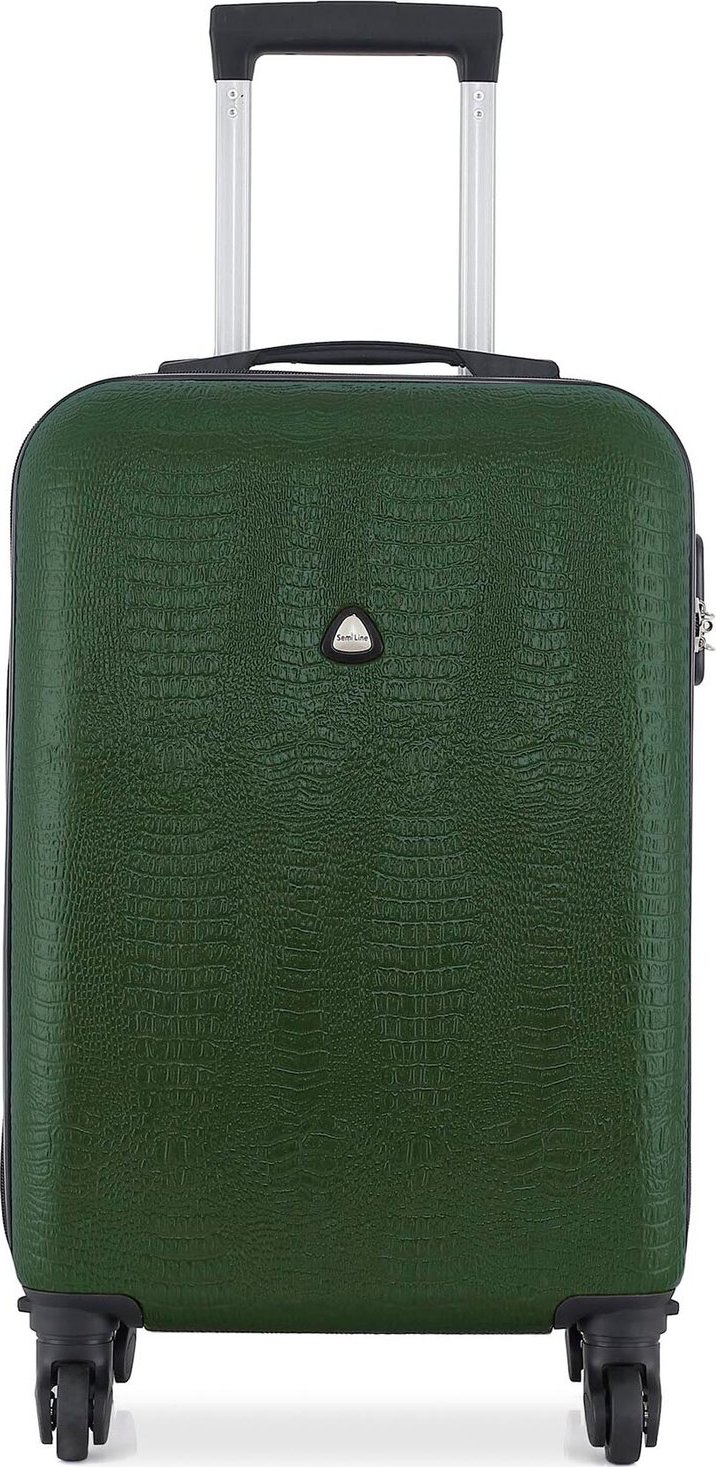 Kabinový kufr Semi Line T5637-2 Zelená