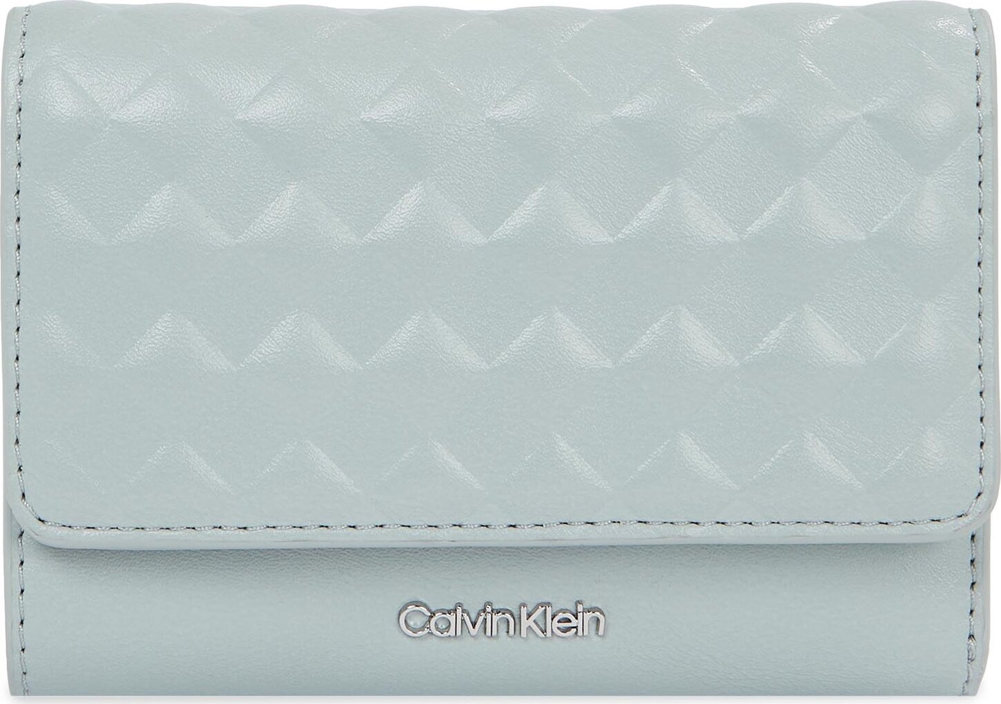 Malá dámská peněženka Calvin Klein Calvin Mini Quilt K60K611896 Pigeon PEB